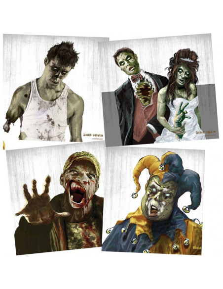 Cibles ZOMBIE Lot de 20  Crosman 23 x 24.8 cm CPVT5