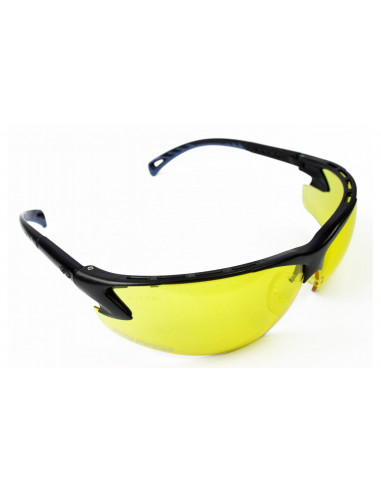 Lunette de protection Strike Systems Jaune ASG 17005 EN166 ANSI Z87.1