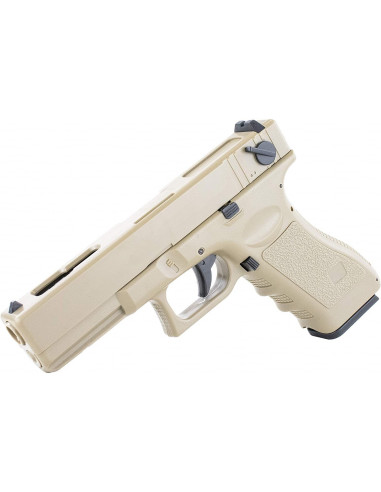 Pack airsoft Cm.030 G18c Cyma Tan