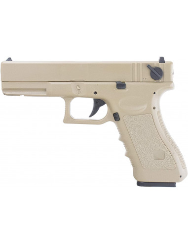 Pack airsoft Cm.030 G18c Cyma Tan