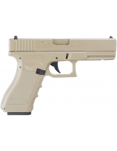 Pack airsoft Cm.030 G18c Cyma Tan