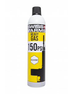 Bouteille Heavy Gas Airsoft Jaune 150 PSI (Cybergun)