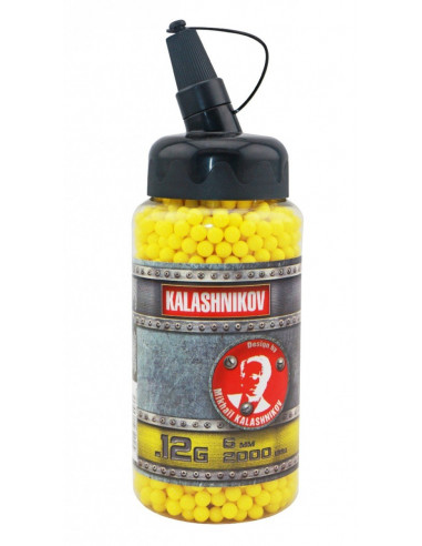 2000 billes 0,12 gramme kalashnikov