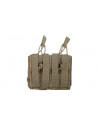 Poche Chargeur G36 / AK / M14 Double Molle Désert (Delta Tactics)