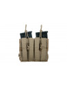 Poche Chargeur G36 / AK / M14 Double Molle Désert (Delta Tactics)