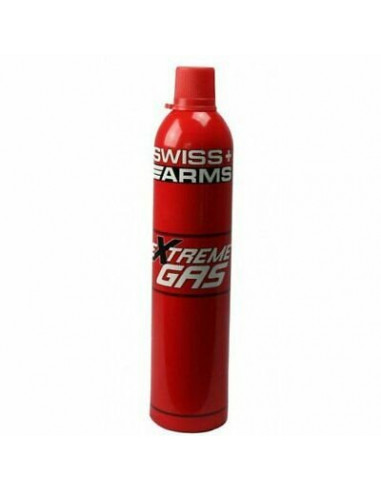 Bouteille GAZ Airsoft Swiss Arms Extreme Gas Avec Silicone 600ml - 603506