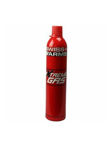 Bouteille GAZ Airsoft Swiss Arms Extreme Gas Avec Silicone 600ml - 603506
