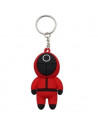 Porte-clé battle royale silicone - symbole Rond