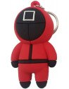 Porte-clé battle royale silicone - symbole Carré