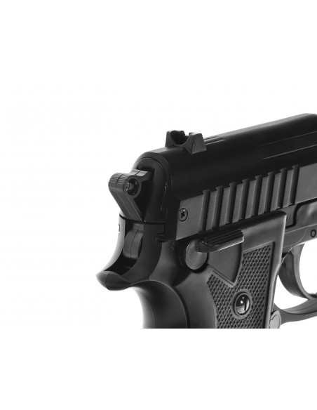 Réplique airsoft PT92 HPA series spring Cybergun - Métal Noir