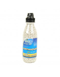 Bouteille 0,15g Bio de 2800 billes airsoft - Magnum®
