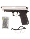Pack PT92 HPA Dual Tone Silver/Black (Cybergun)