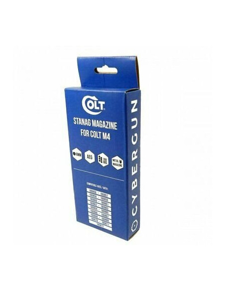 Chargeur M4 AEG 300 Billes Hi Cap STANAG Colt - Cybergun
