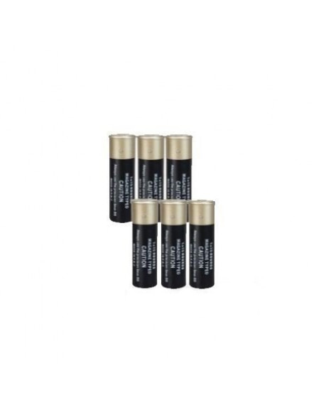 Cartouche Pompe 15 billes (Pack de 6) Noir (S&T)