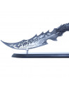  Coupe-Papier Lame du dragon - THE REPLICANT - 34 cm - Métal sur socle en bois