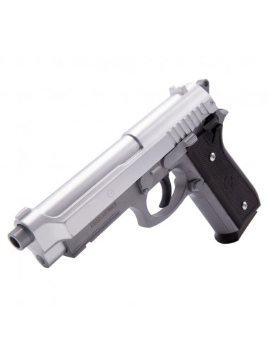 Réplique airsoft Taurus PT92 HPA series spring Cybergun - Métal Noir / argent