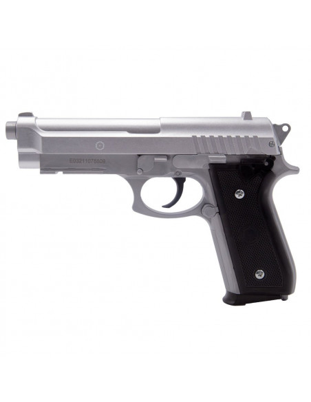Réplique airsoft Taurus PT92 HPA series spring Cybergun - Métal Noir / argent
