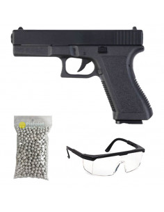 Pack airsoft MK1 Type G17 Spring Saigo Defense - Noir
