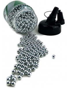 Bouteille de 1000 billes en acier JS-Tactical 6mm