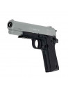 Colt 1911 Métal Slide Dual Tone Silver/Black (Cybergun)