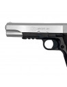 Colt 1911 Métal Slide Dual Tone Silver/Black (Cybergun)