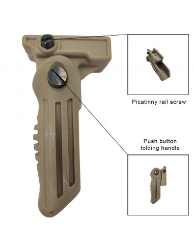 Poignée Pliable Tan (Cyma)