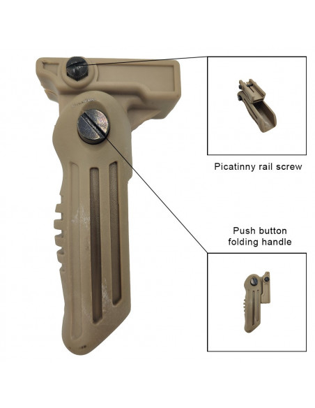 Poignée Pliable Tan (Cyma)