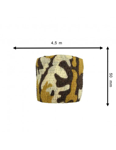 Strap camouflage Désert 4.5 mètres Airsoft 16707