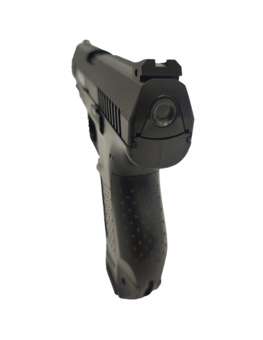 Réplique airsoft HFC HA-124 Noir Style P99 avec silencieux