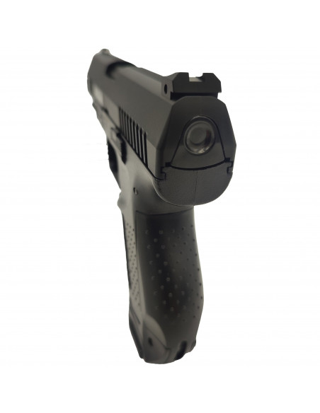 Réplique airsoft HFC HA-124 Noir Style P99 avec silencieux