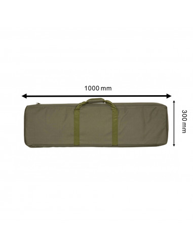 Housse Transport 100cm vert OD avec passants MOLLE
