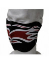 Demi masque néoprène flamme rouge Dmoniac