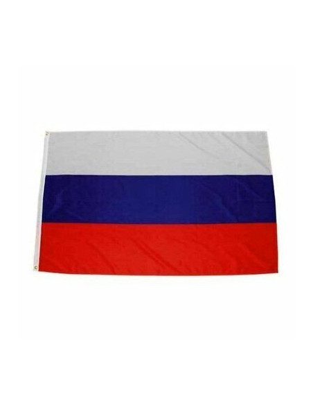 Drapeau Russe en Tissu - Dimension : 90 x 150 cm