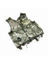 Gilet tactique digital camouflage avec holster