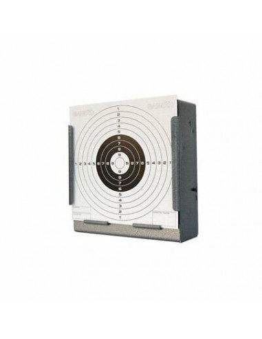 Porte cibles métal  ASG 14 x 14 cm avec trou de fixation 16929