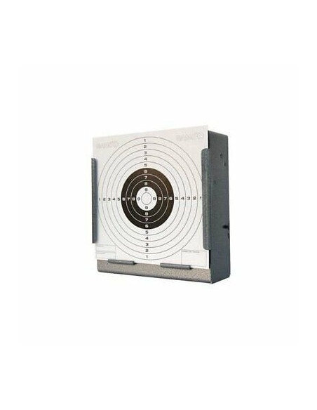 Porte cibles métal  ASG 14 x 14 cm avec trou de fixation 16929