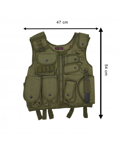 Veste Assaut SWAT OD (Dmoniac)