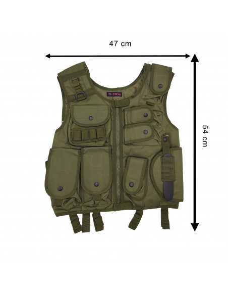 Veste Assaut SWAT OD (Dmoniac)