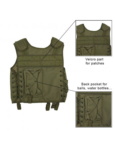 Veste Assaut SWAT OD (Dmoniac)