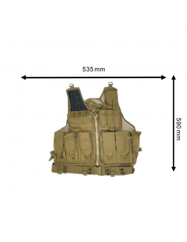 Veste Holster Mesh Recon Désert (S&T)