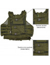Veste Holster Mesh OD (S&T)