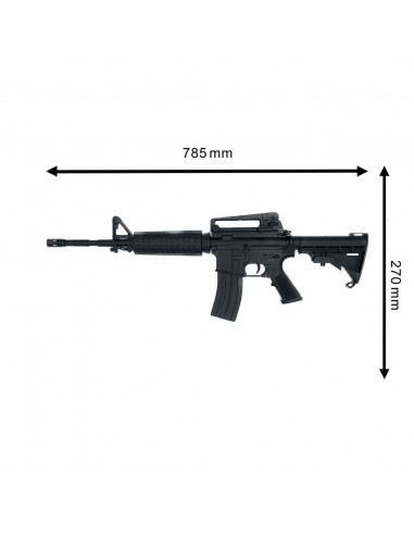 Réplique airsoft M4A1 AEG 0,5 joule D4805 (Well)