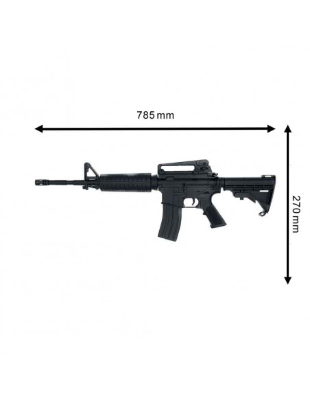 Réplique airsoft M4A1 AEG 0,5 joule D4805 (Well)