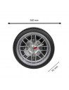 Objet décoratif - Horloge Murale rétroéclairée inspirée d'une roue de voiture