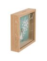 Tirelire en Bois pour un Mariage "Wedding Fund" -  Dimensions : 20 x 20 cm