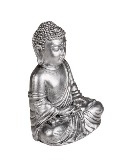 Statue de Bouddha Zen / Matière : Polyrésine / Dimensions : 15 x 10 cm