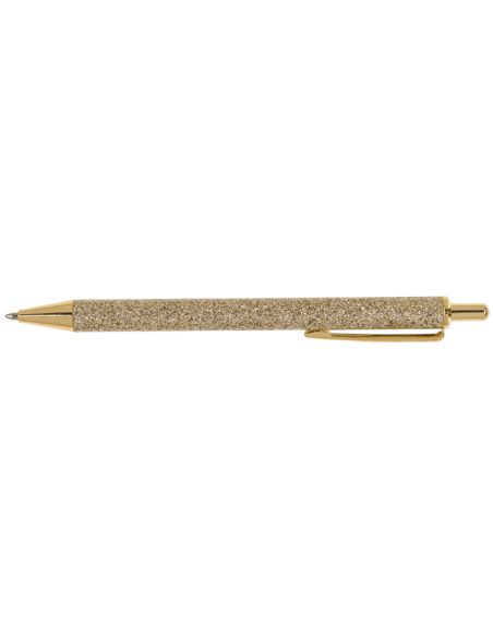 Stylo à Bille à Paillettes / Glitter Pen / Matière : Métal et plastique ABS