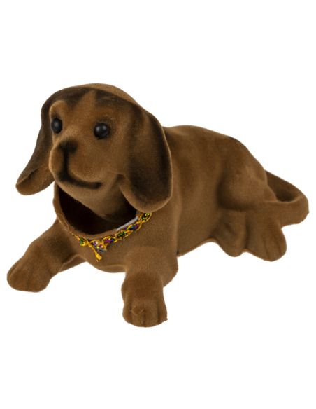 Chien Hochant la Tête pour Tableau de Bord Voiture