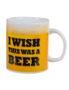 Mug XL "I Wish This Was a Beer" - Dimensions : 15 x 12,5 cm