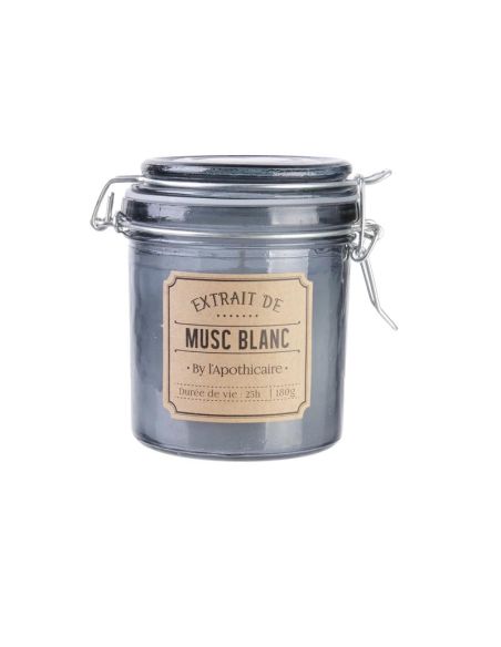 Bougie Parfumée en Bocal d'Apothicaire / 1 Mèche